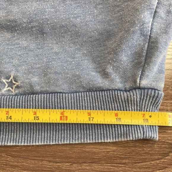 Womens P.J.Salvage Star Washed Sweatshirt Large - Picture 8 of 9